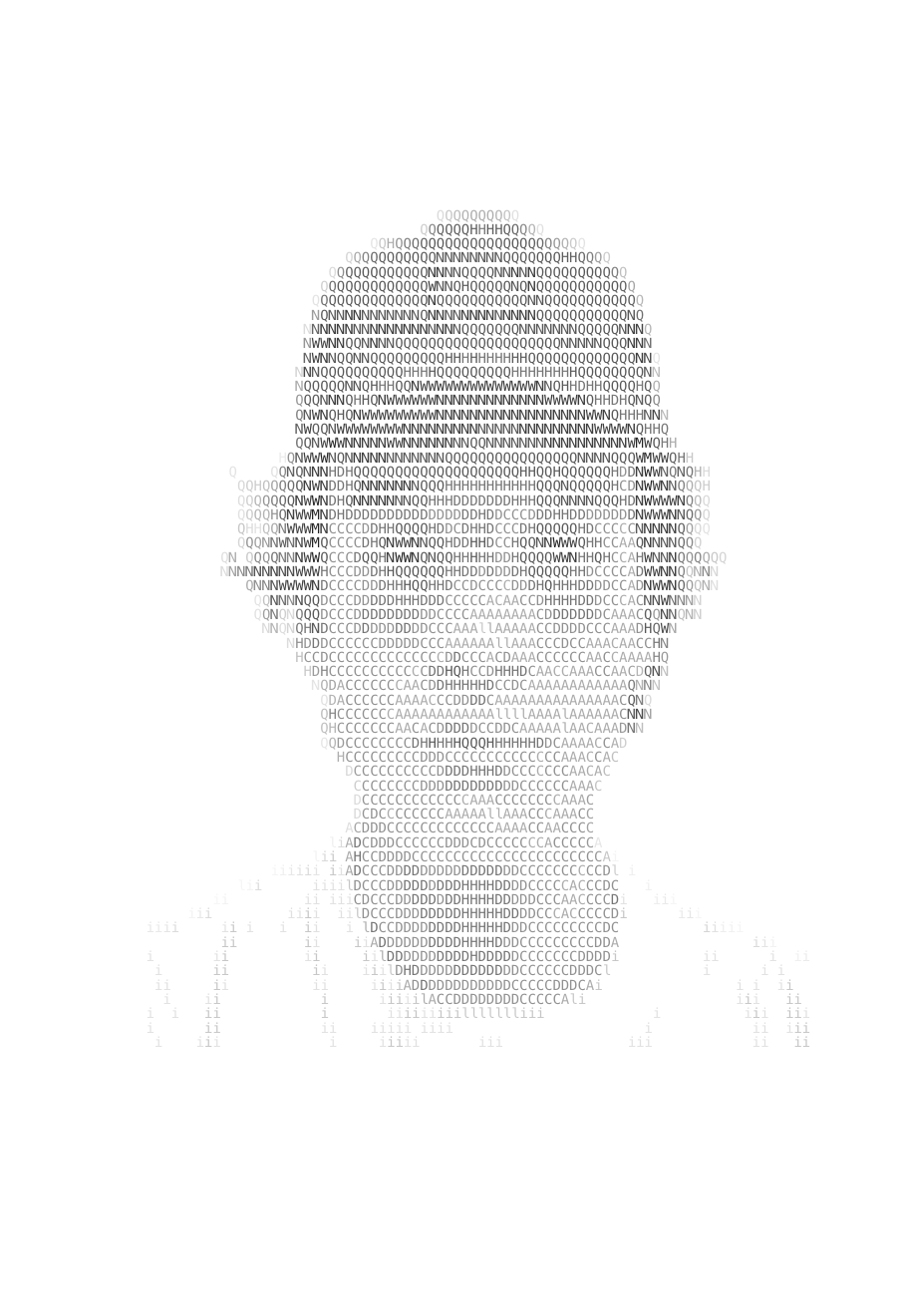ASCII portrait of Peter Vale