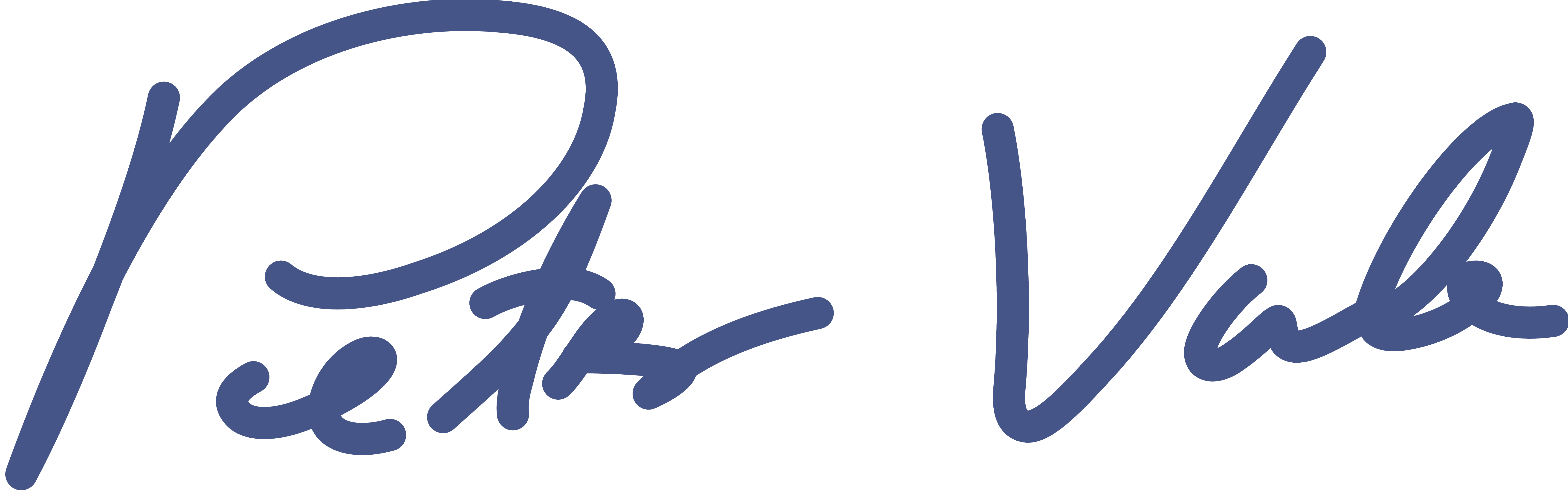 Peter Vale signature